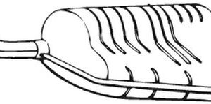 Toba esapament finala BOSAL 154-537 – FORD | AutoRival