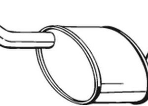 Toba esapament finala BOSAL 154-607 – FORD | AutoRival