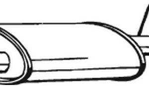 Toba esapament finala BOSAL 154-799 – FORD | AutoRival