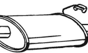 Toba esapament finala BOSAL 154-801 – FORD | AutoRival