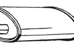 Toba esapament finala BOSAL 154-929 – FORD | AutoRival