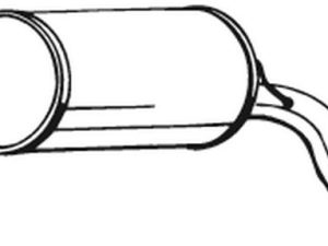 Toba esapament finala BOSAL 233-387 – FORD | AutoRival