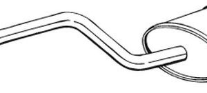 Toba esapament finala BOSAL 279-065 – FORD | AutoRival