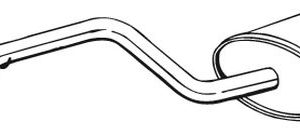 Toba esapament finala BOSAL 279-113 – FORD | AutoRival