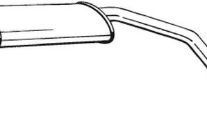 Toba esapamet intermediara BOSAL 281-067 – FORD | AutoRival