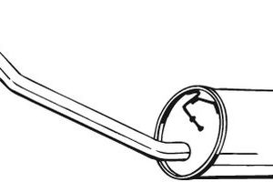 Toba esapamet intermediara BOSAL 281-845 – FORD | AutoRival