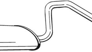 Toba esapament finala BOSAL 281-869 – FORD | AutoRival