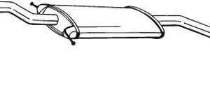Toba esapamet intermediara BOSAL 285-953 – FORD | AutoRival