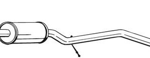 Toba esapamet intermediara BOSAL 288-027 – FORD | AutoRival