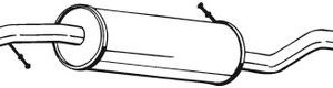 Toba esapamet intermediara BOSAL 288-305 – FORD | AutoRival