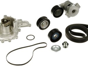 Pompa apa + Set curea transmisie cu caneluri GATES KP16PK1640 – FORD | AutoRival