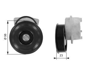 Intinzator curea distributie GATES T38203 – FORD | AutoRival