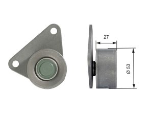 Rola ghidare / conducere curea distributie GATES T42097 – FORD | AutoRival