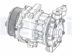 Compresor climatizare DELPHI CS20351