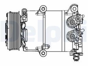 Compresor climatizare DELPHI CS20553