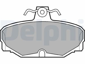 Set placute frana DELPHI LP507