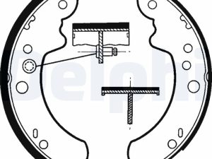 Set saboti frana DELPHI LS1313