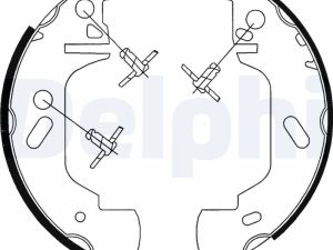 Set saboti frana DELPHI LS1701