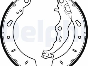 Set saboti frana DELPHI LS2062