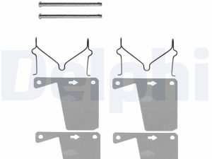 Set accesorii placute frana DELPHI LX0028