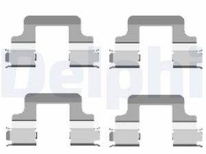 Set accesorii placute frana DELPHI LX0437