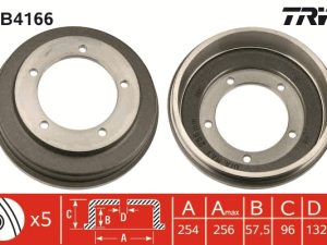 Tambur frana TRW DB4166 – FORD | AutoRival