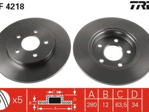Disc frana TRW DF4218 – FORD | AutoRival