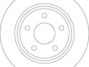 Disc frana TRW DF6556 – FORD | AutoRival