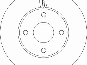 Disc frana TRW DF6593 – FORD | AutoRival