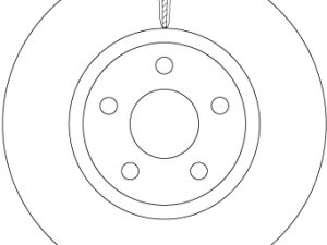 Disc frana TRW DF6810S – FORD | AutoRival