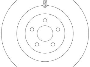 Disc frana TRW DF6871 – FORD | AutoRival