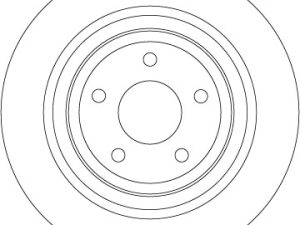 Disc frana TRW DF6872 – FORD | AutoRival
