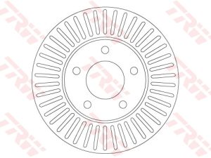 Disc frana TRW DF6922 – FORD | AutoRival