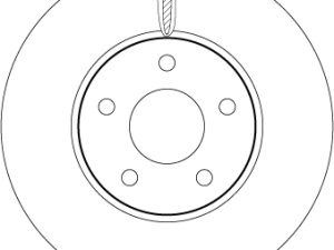 Disc frana TRW DF6975 – FORD | AutoRival