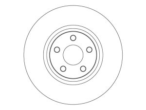 Disc frana TRW DF6998S – FORD | AutoRival