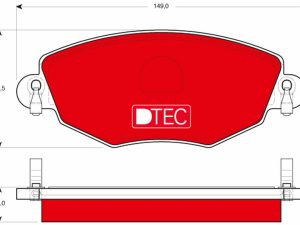 Set placute frana TRW GDB1434DTE – FORD | AutoRival