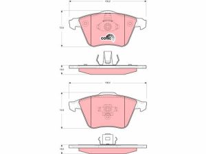 Set placute frana TRW GDB1607 – FORD | AutoRival