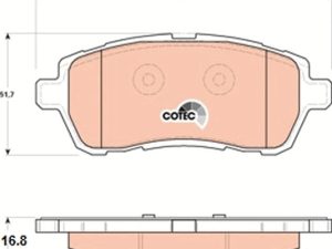 Set placute frana TRW GDB1893 – FORD | AutoRival