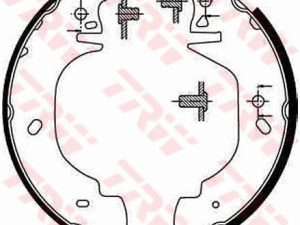 Set saboti frana TRW GS8629 – FORD | AutoRival