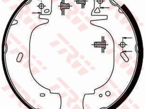 Set saboti frana TRW GS8630 – FORD | AutoRival