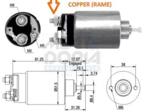 Solenoid electromotor MEAT DORIA 46007 – FORD | AutoRival