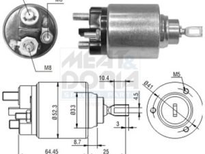 Solenoid electromotor MEAT DORIA 46043 – FORD | AutoRival