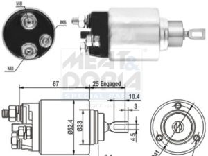 Solenoid electromotor MEAT DORIA 46151 – FORD | AutoRival