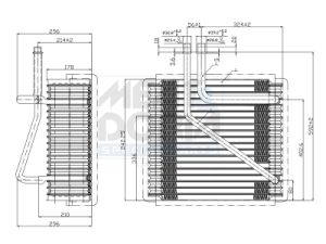 Evaporator aer conditionat MEAT DORIA 997011 – FORD | AutoRival