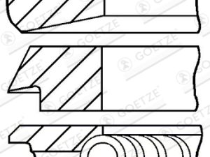 Set segmenti piston GOETZE ENGINE 08-110100-00 – FORD | AutoRival