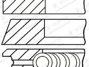 Set segmenti piston GOETZE ENGINE 08-114900-00 – FORD | AutoRival