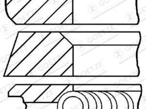 Set segmenti piston GOETZE ENGINE 08-123700-00 – FORD | AutoRival
