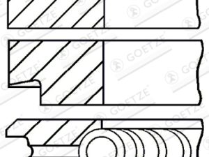 Set segmenti piston GOETZE ENGINE 08-137600-00 – FORD | AutoRival