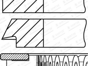 Set segmenti piston GOETZE ENGINE 08-141300-10 – FORD | AutoRival