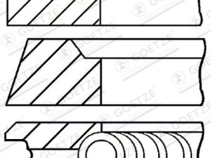 Set segmenti piston GOETZE ENGINE 08-283600-00 – FORD | AutoRival